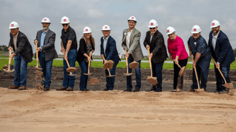 GAF groundbreaking